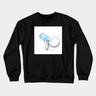 Water Drinking - Stay Hydrated Crewneck Sweatshirt